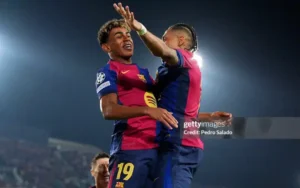 Yamal và Raphinha giúp Barcelona bay cao.