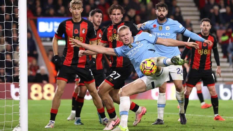 Manchester City gặp khó trước AFC Bournemouth