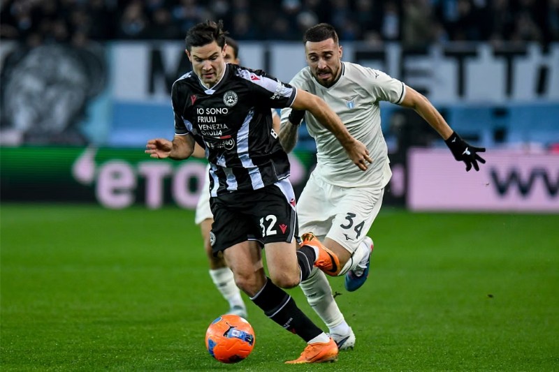 Soi Kèo Udinese Vs Lazio 01h45 08/09 – Serie A